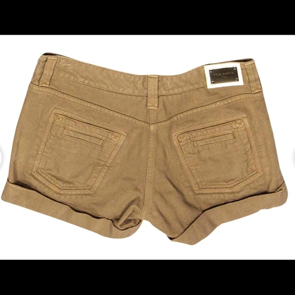 D&G khaki denim shorts 🥂 US 8 - Picture 2 of 5